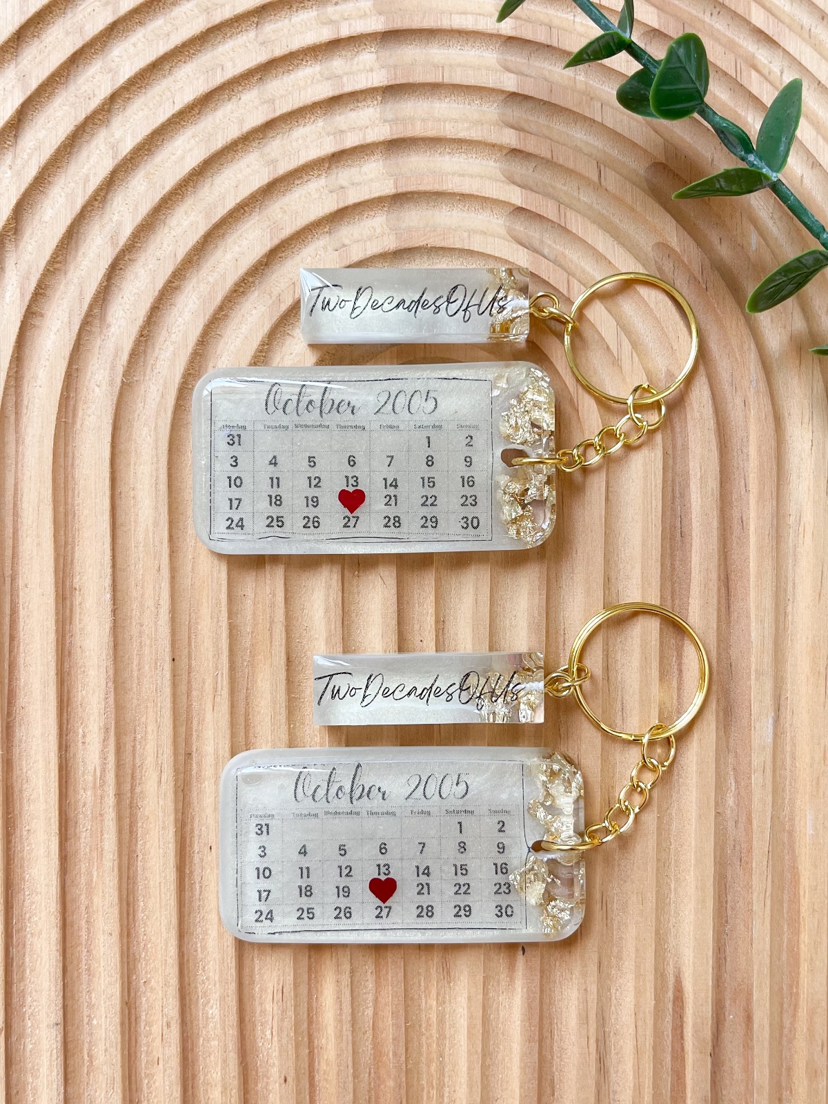 Date-To-Remember Keychain
